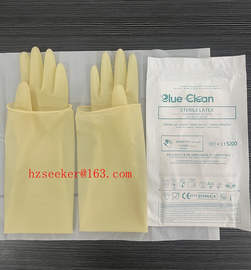 Medical Gloves - Luva de Látex Azul Clean LT5200