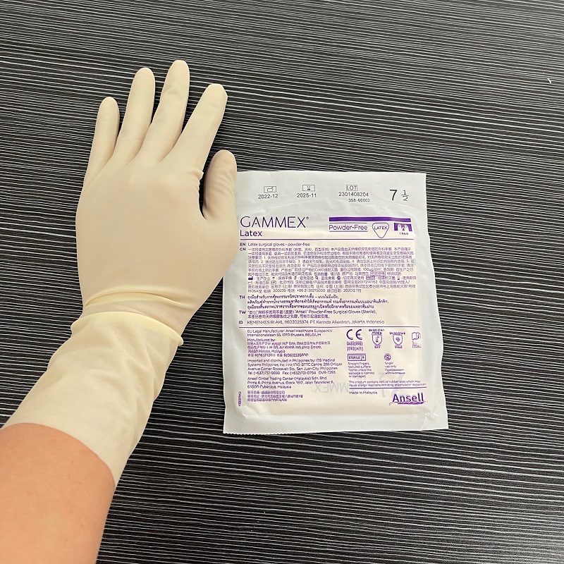 Medical Gloves - Látex Ansell Gammex (1 par) 12